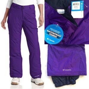 Columbia Modern 2.0. waterproof ski pants (purple)